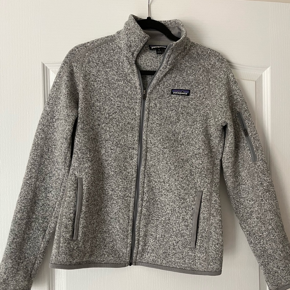 Gray Fleece Patagonia Jacket